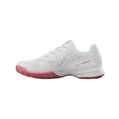 WILSON Rush Pro Lite Junior Tennis Shoe - White/Mauveglow, Size 4.5 US - Image 4