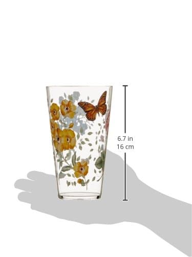 Lenox 866239 Butterfly Meadow Melamine Acrylic 4-Piece Highball Set, 20 oz, Acrylic NOT GLASS - Image 3