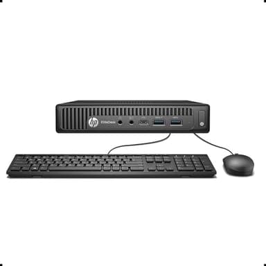HP EliteDesk 800G2 mini Desktop PC, 800G2 Tiny Computer, Quad Core i5-6500, 16GB RAM, 256GB SSD, RGB Keyboard, 800 G2 Desktop Computer Windows 11 Pro (Renewed) - Image 7