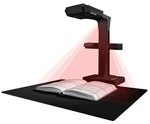 CZUR ET18 Pro Professional Document Scanner, 2nd Gen Auto-Flatten & Deskew Tech, 18MP HD Camera, Capture A3, 186 Languages OCR, Convert to PDF/Searchable PDF/Word/Tiff/Excel, Run On Windows & MacOS - Image 1