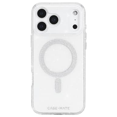 Case-Mate iPhone 17 Pro Max Case [Compatible with MagSafe] - Stylish Sparkly Phone Case with 12ft Drop Protection - Premium Magnetic Cover for iPhone 17 Pro Max - Twinkle Stardust - Image 1