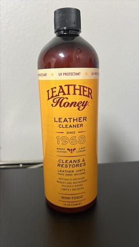 Leather Honey Leather Cleaner Spray: UV Protectant, Non-Toxic & Made in the USA Since 1968. Cleans & Protects Leather, Faux & Vinyl - Couches, Car Seats, Purses, Shoes, Bags & Tack. Safe for Any Color - Image 6