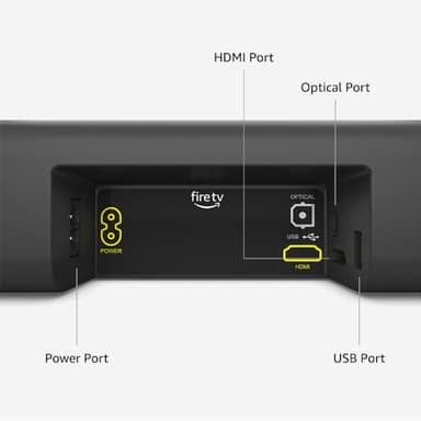 Amazon Fire TV Soundbar, 2.0 speaker with DTS Virtual:X and Dolby Audio, Bluetooth connectivity - Image 5