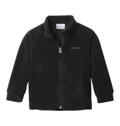 Columbia unisex-baby Benton Springs Fleece Jacket, Black, 18-24 Months - Image 2