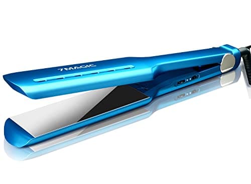 Nano Titanium 1.7" Wide Flat Iron for All Hair - Straightener with 5 Temps and Dual Voltage - Image 1