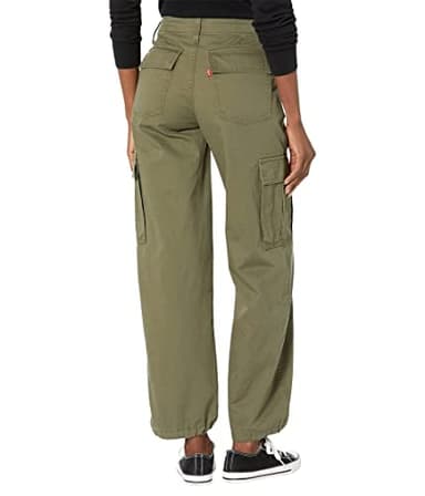 Levi's Women's '94 Baggy Cargo, (New) Army Green, 27 - Image 2