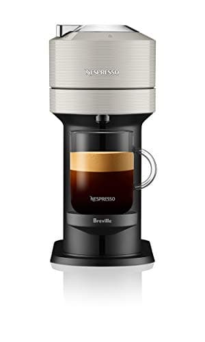 Nespresso Vertuo Next Coffee and Espresso Maker by Breville, with Aeroccino Milk Frother, Light Grey - Image 5
