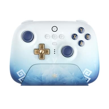 8Bitdo Ultimate 2.4G Wireless Controller for PC, Android, Steam Deck, and Apple - Chongyun Edition (Officially Licensed by Genshin Impact) - Image 1