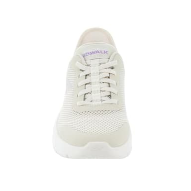 Skechers Women's Go Walk Flex Hands Free Slip-Ins - Grand Entry Sneaker, Off White, 8 Wide US - Image 6