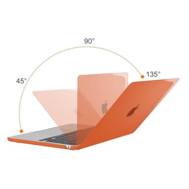 MOSISO Compatible with MacBook Air 13 inch Case 2025 2024 2023 2022 Release M4 A3240 M3 A3113 M2 A2681, Protective Plastic Hard Shell Cover Compatible with MacBook Air 13.6 inch Case, Cherry Red - Image 4