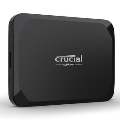 Crucial X9 1TB Portable SSD, Up to 1050MB/s, USB 3.2 USB-C, External Solid State Drive, Compatible with Windows, Mac, & Android, Reliable Storage for Games, Files, & Backups, Black - CT2000X9SSD902 - Image 1