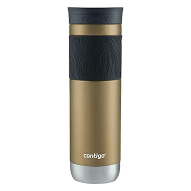 Contigo Byron 2.0 Stainless Steel Travel mug with Snapseal Lid and Grip, 24oz, Chardonnay, BPA Free and Leak Proof - Image 1