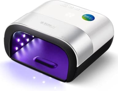 SUNUV SUN3 Professional UV Light for Gel Nails, LED Nail Lamp for Gel Polish with 4-Timer and Sensor, 39 PCS LED Beads, UV Dryer for Salon Home Gift for Woman Mom Girl - Image 1