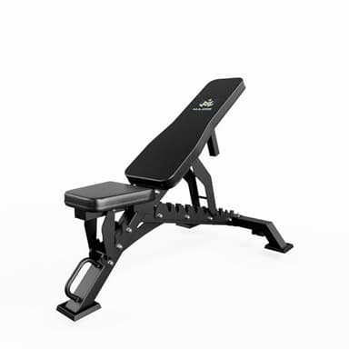 MAJOR FITNESS Adjustable Weight Bench (Elite Version) - 1300LBS Capacity, 32 Positions for Strength Training, Bench Press, and Full-Body Workouts for Home or Garage Gym, Black - Image 1