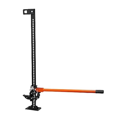VEVOR Farm Jack 48 inch Utility High Lift Jack, 7000 lbs Capacity Ratcheting Off Road Jeep Jack, Heavy-Duty Farm Jack for Tractor, Truck, SUV, Bumper Lift, Orange - Image 9