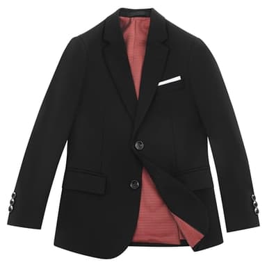 AmazingSea Boys Suit Black Slim Fit Formal Boys Suits Set Kids Suit Toddlers Youth Teen Boys Tuxedos Suit Size 12 - Image 7