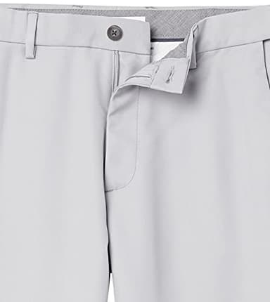 Amazon Essentials Men's Classic-Fit Expandable-Waist Flat-Front Dress Pant, Light Grey, 31W x 28L - Image 9