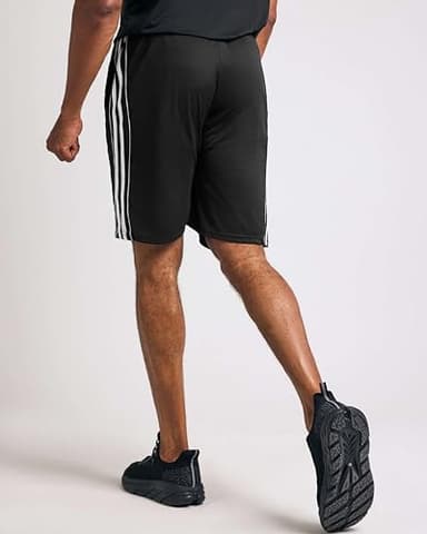 Real Essentials Mens Mesh Shorts Active Wear Athletic Short Men Basketball Pockets Workout Gym Soccer Running Summer Fitness Quick Dry Casual Clothes Sport Training Hiking, Set 8, L, Pack of 5 - Image 4
