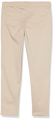 Nautica Girls School Uniform Skinny Leg Pants, Elasticized Waistband with Button Closure, Functional Pockets, Stretch Twill Material, Khaki, 16 US - Image 3