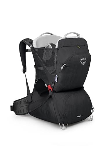 Osprey Poco SLT Lightweight Child Carrier Backpack, Black - Image 1