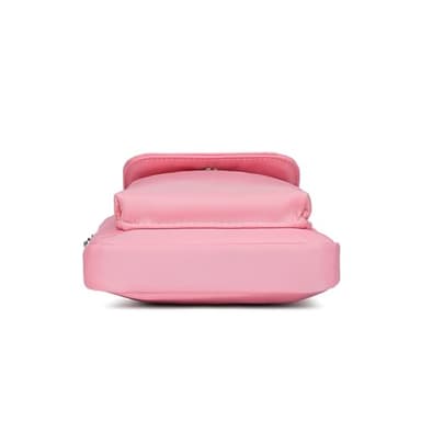 YONBEN nylon Crossbody Lanyard Mobile Phone Bag Stylish Accessory With Adjustable Strap (Nylon/Pink) - Image 9