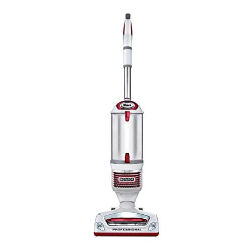 Shark NV501 Rotator Professional Lift-Away Upright Vacuum with HEPA Filter, Swivel Steering, LED Headlights, Wide Upholstery Tool, Dusting Brush & Crevice Tool, White/Red - Image 1