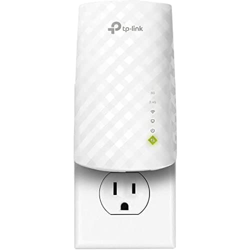 TP-Link WiFi Extender with Ethernet Port, Dual Band 5GHz/2.4GHz, Up to 44% More Bandwidth Than Single Band, Covers Up to 1200 Sq.ft and 30 Devices, Signal Booster Amplifier Supports OneMesh(RE220) - Image 1