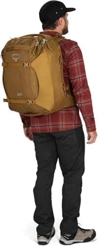 Osprey Sojourn Porter 46L Travel Backpack – Carry-On Compliant Luggage with StraightJacket Compression and Padded Laptop Sleeve – Secure, Durable Pack for International or Urban Travel, Koseret Green - Image 7