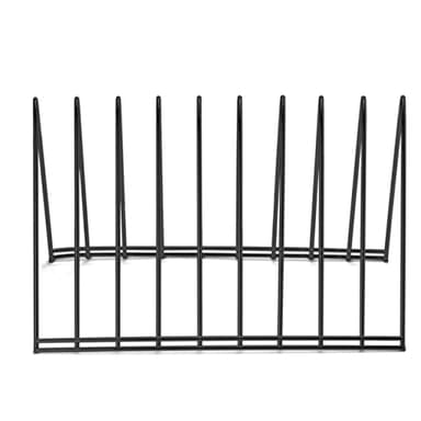 Officemate Triangular Wire File Sorter, Black (93150) - Image 3