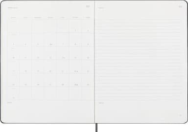 Moleskine 12 Month 2025 PRO Smart Weekly Vertical Planner, Hard Cover, XL (7.5" x 9.5") Black - Compatible with Moleskine Pen+ (Sold Separately) & App - Image 4