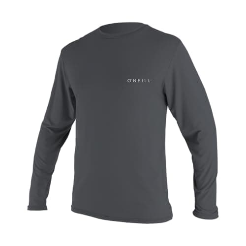O'Neill Men's Basic Skins UPF 50+ Long Sleeve Sun Shirt, Graphite, L - Image 1