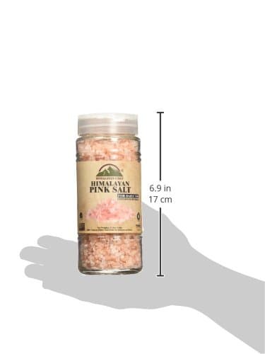 Himalayan Chef Himalayan Pink Salt, Coarse Salt, Grain, Glass Jar-17.5oz, 1.09 Pound (Pack of 1) (5305) - Image 12