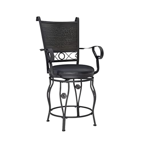 Powell Harris Stool, Matte black and Grey - Image 1