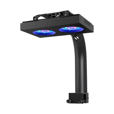 NICREW HyperReef 100 Gen 2 Reef LED Light, 100W Reef Aquarium Lighting for SPS LPS Corals and Saltwater Fish Tanks, Enhanced Violet and Blue Spectrum, Wide Angle Lens, 5 Channels Fully Programmable - Image 1