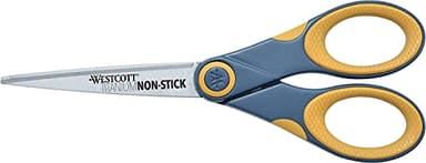 Westcott Titanium Bonded Non Stick Scissors, 7" Straight (14851) - Image 1
