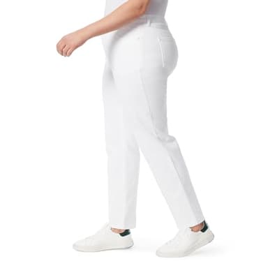 Gloria Vanderbilt womens Amanda Classic High Rise Tapered Jeans, Vintage White, 12 Short US - Image 2