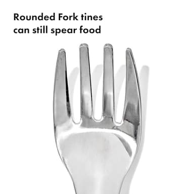 OXO Tot On-The-Go Fork and Spoon Set - Opal - Image 3