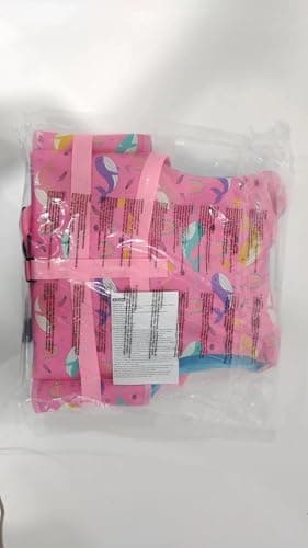 Pottwal Swim Vest for Kids - Swim Jacket for 1-3 Years (17.5-39.5LBS) - Buoyancy Aid Made of Neoprene & EPE - with Adjustable Crotch Strap - Light Pink - Image 7