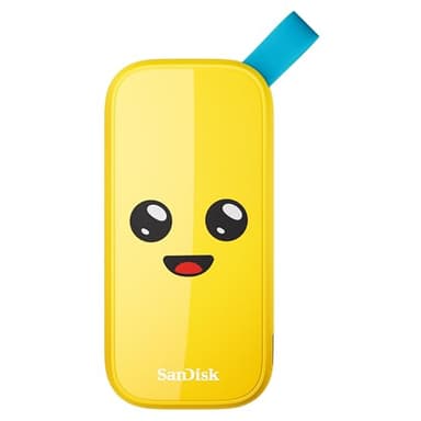 SanDisk 1TB Fortnite Portable SSD, Peely Edition - Up to 800MB/s, USB-C, USB 3.2 Gen 2, Drop Protection - SDSSDE30-1T00-G25F - Image 1