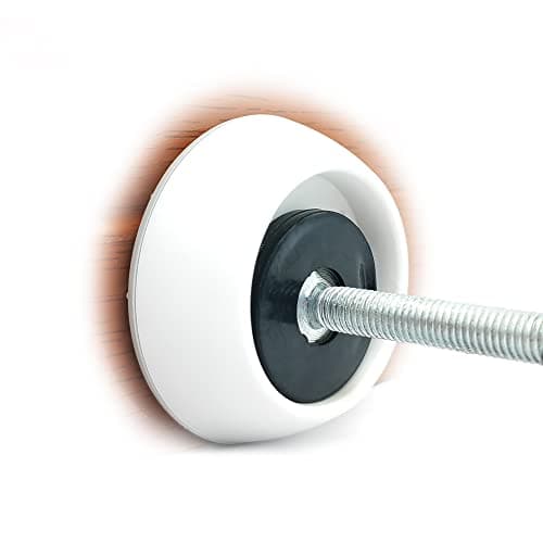 Vmaisi Baby Gate Wall Protector - Protect Walls from Pressure Mounted Pet Dog Gates, 4 Pack White - Image 1