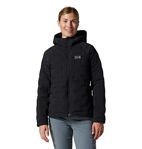 Mountain Hardwear Women's StretchDown Hoody, Black-New 2024, Large - Image 1