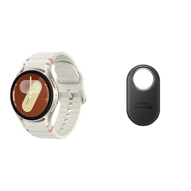 Samsung Galaxy Watch 7 40mm Bluetooth AI Smartwatch + Free SmartTag2 Bundle, Energy Score, Wellness Tips, Heart Rate Tracking, Sleep Monitor, Fitness Tracker, 2024, Cream [US Version] - Image 1