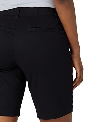 Lee Women's Legendary 9" Chino Bermuda Short Jet Black 10 - Image 4