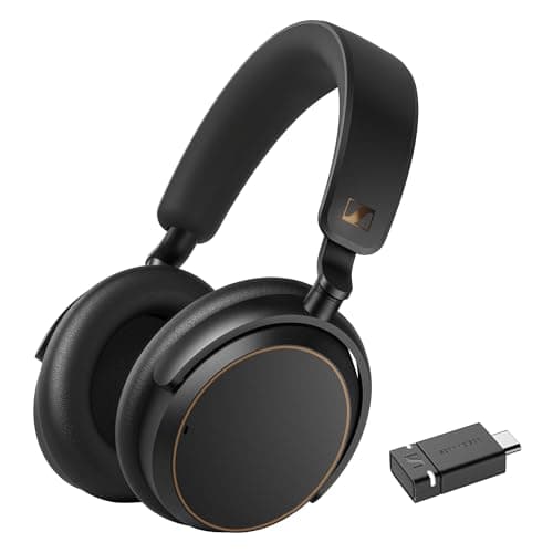 Sennheiser ACCENTUM Wireless Bluetooth Headphones - 50-Hour Battery Life, Audio, Hybrid Noise Cancelling (ANC), All-Day Comfort and Clear Voice Pick-up for Calls, Black/Copper - Image 1