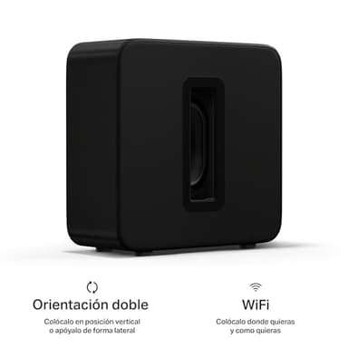 Sonos Sub 4 - Wireless Subwoofer - Black - Image 2
