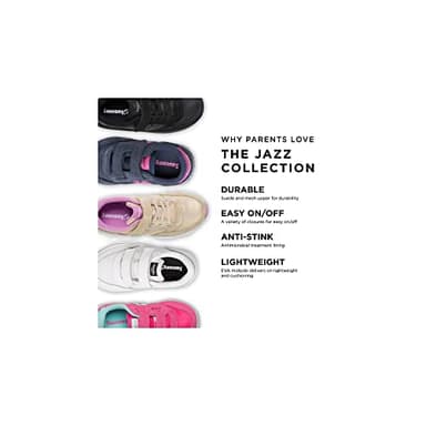Saucony Baby Jazz Hook and Loop Magenta - Image 7