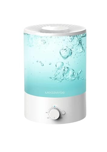 MegaWise Topfill 7-colour Night light humidifier for Kid bedroom with 3.5L Large Capacity, No leakage Design Fine Mist Output Auto Shutoff, Essential Oil Safe Tank - Image 1