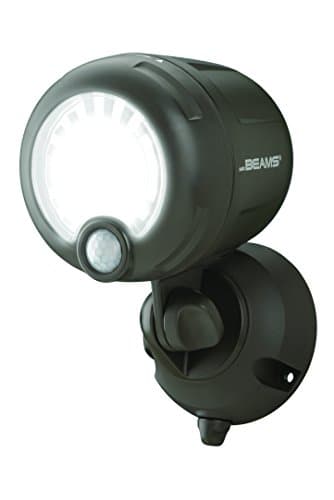 Beams MB360XT 200 Lumen Wireless Battery Operated Powered Motion Sensing LED Spotlight, 1-Pack, Brown - Image 1