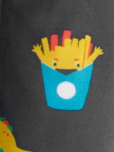 Simple Joys by Carter's Baby Boy's 3-Pack Loose Fit Flame Resistant Polyester Footed Pajamas Sleepwear, food/Trucks/alligator, 18 Months - Image 3