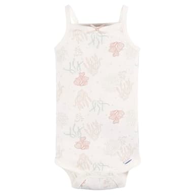 Gerber Baby Girl's Multi-Pack Sleeveless Onesies Bodysuit, Starfish - Image 4
